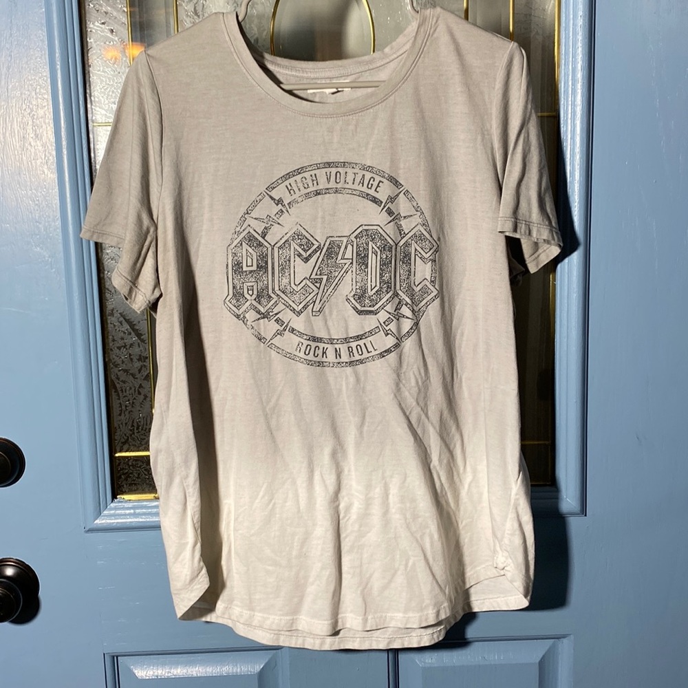 AC/DC woman’s band t-shirt